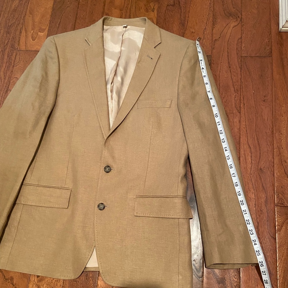 Murano -Baird McNutt Linen Classic Fit Suit Separates Blazer - Picture 4 of 9
